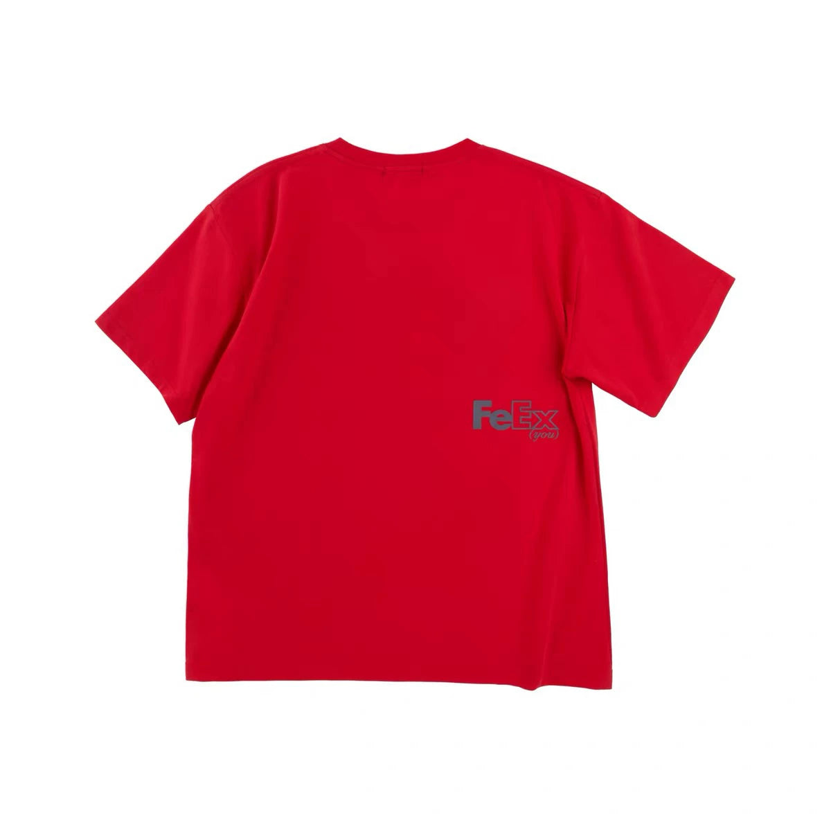 Pixel Window Freedom26 Graphic Short Sleeve Tee - Red back