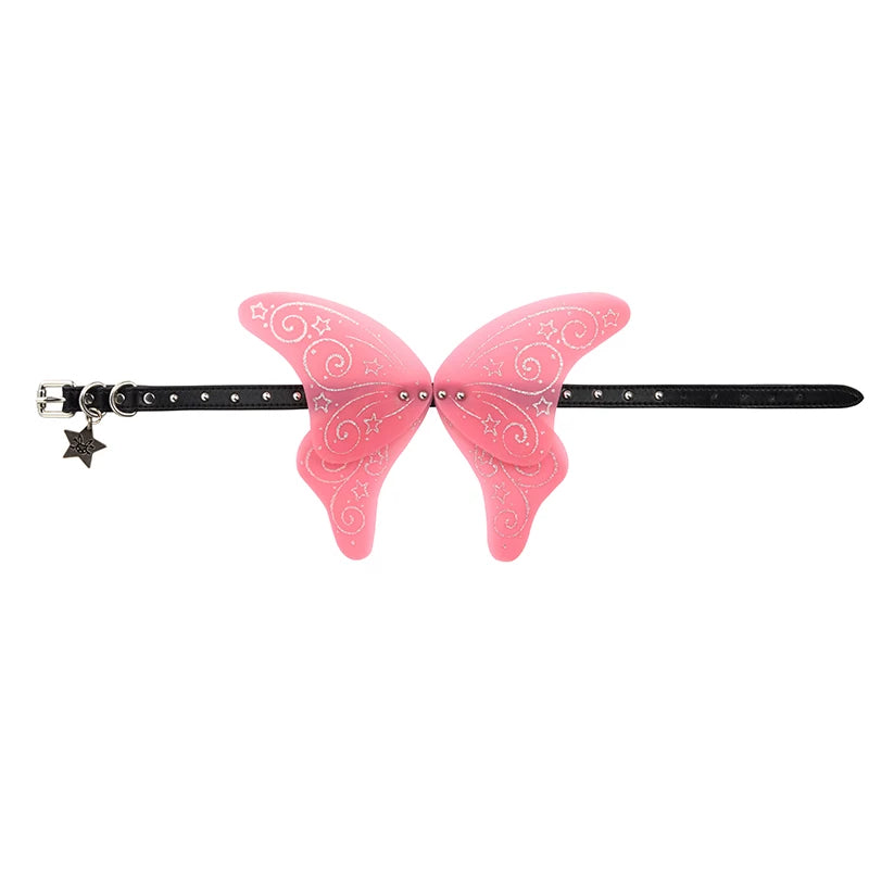 CFIERCE Dream Butterfly Choker - pink butterfly choker product view