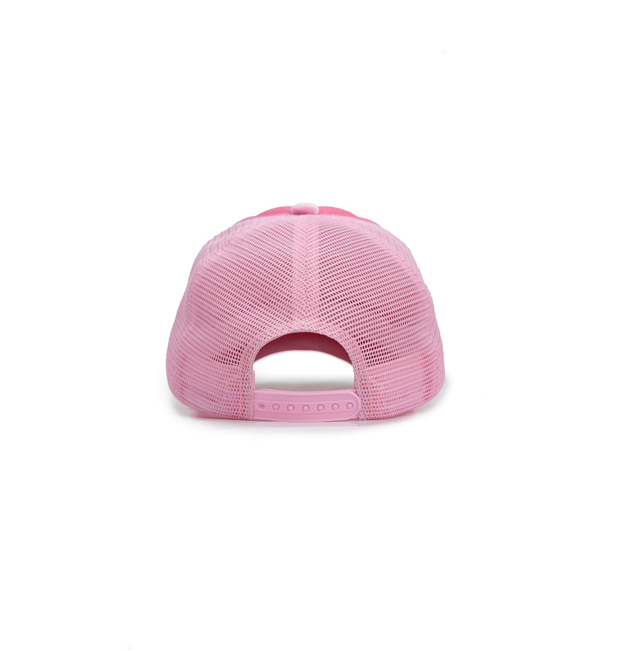 NORGIRA Bedroom Bling Pink Quilted Velvet Trucker Cap back view