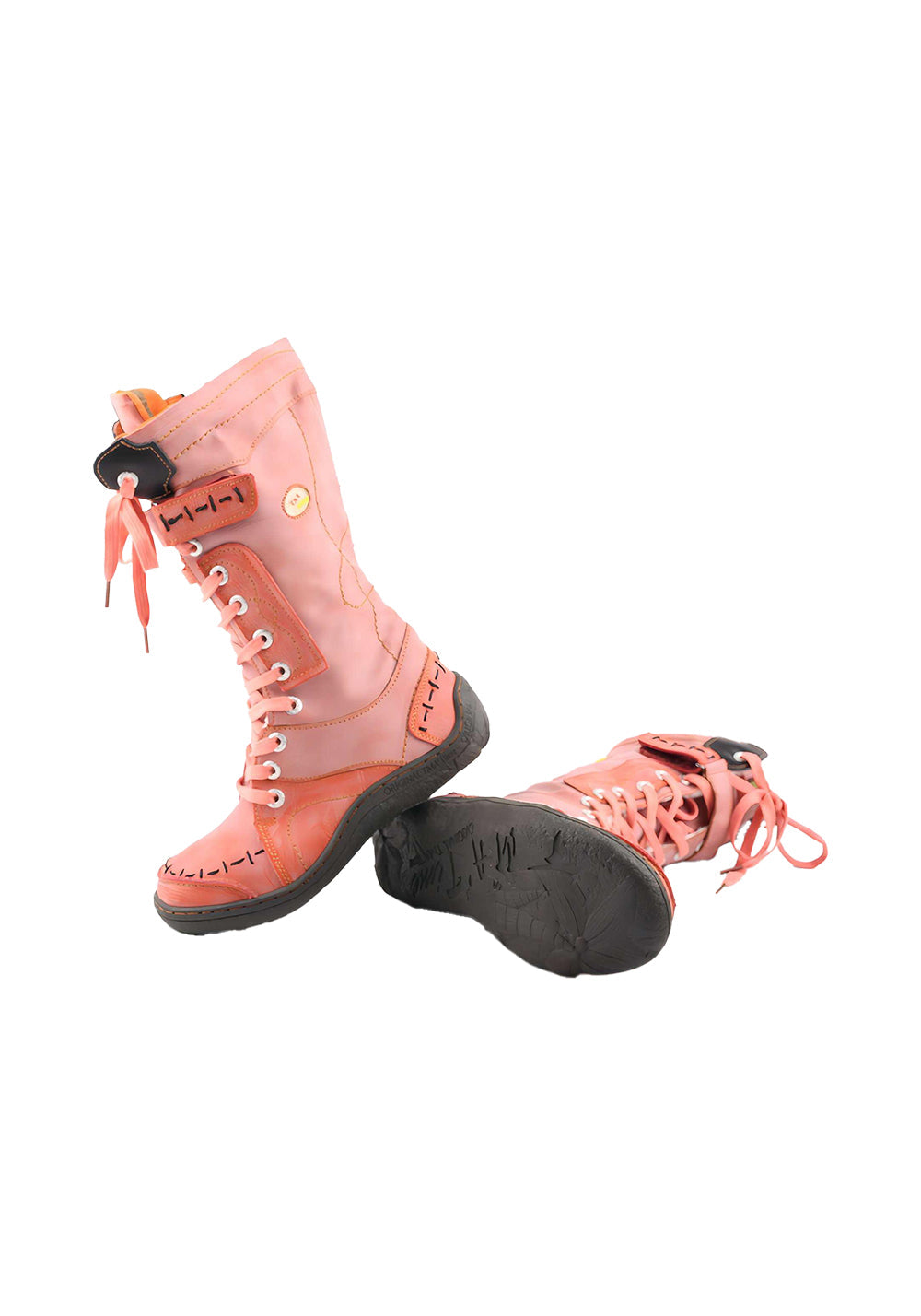 TMA EYES Washed PU Y2K Look Fleece-Lined Snow Boots - view 10