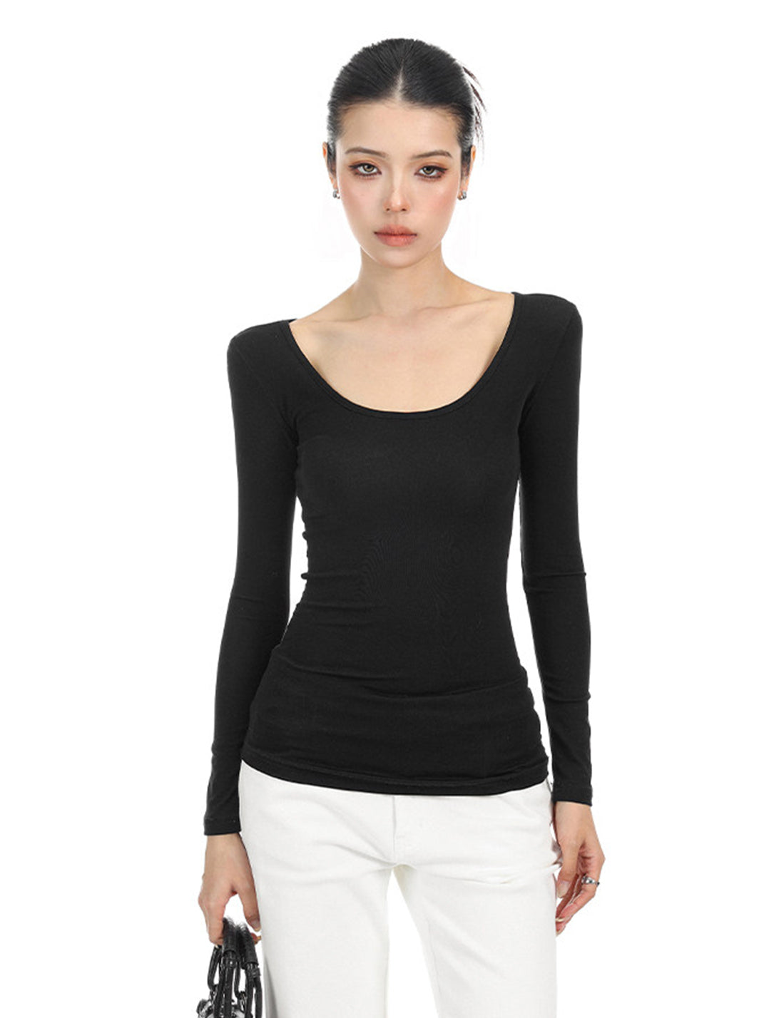 BIGGOLD Graphic Back Lace Cross T-Shirt - view 10