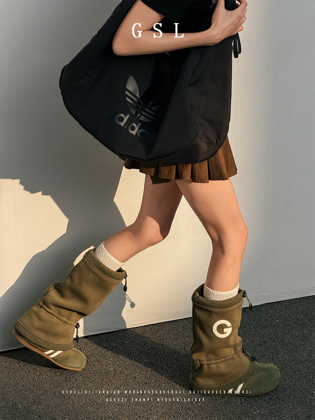 GSL Mid-Calf Western Suede Boots - view 10