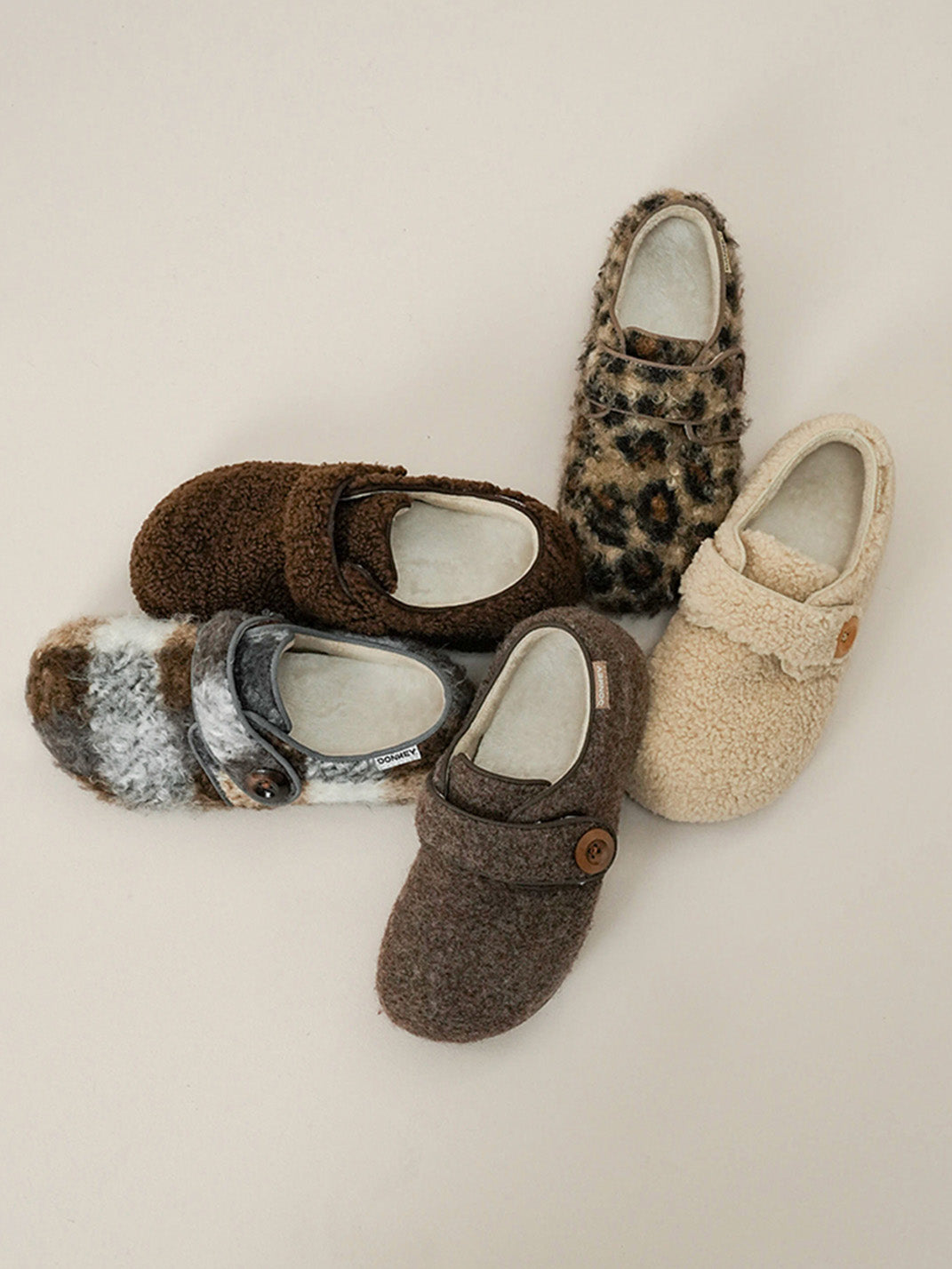 MULE DONKEY Fleece Lined Hook-and-Loop Slip-On Shoes - view 11