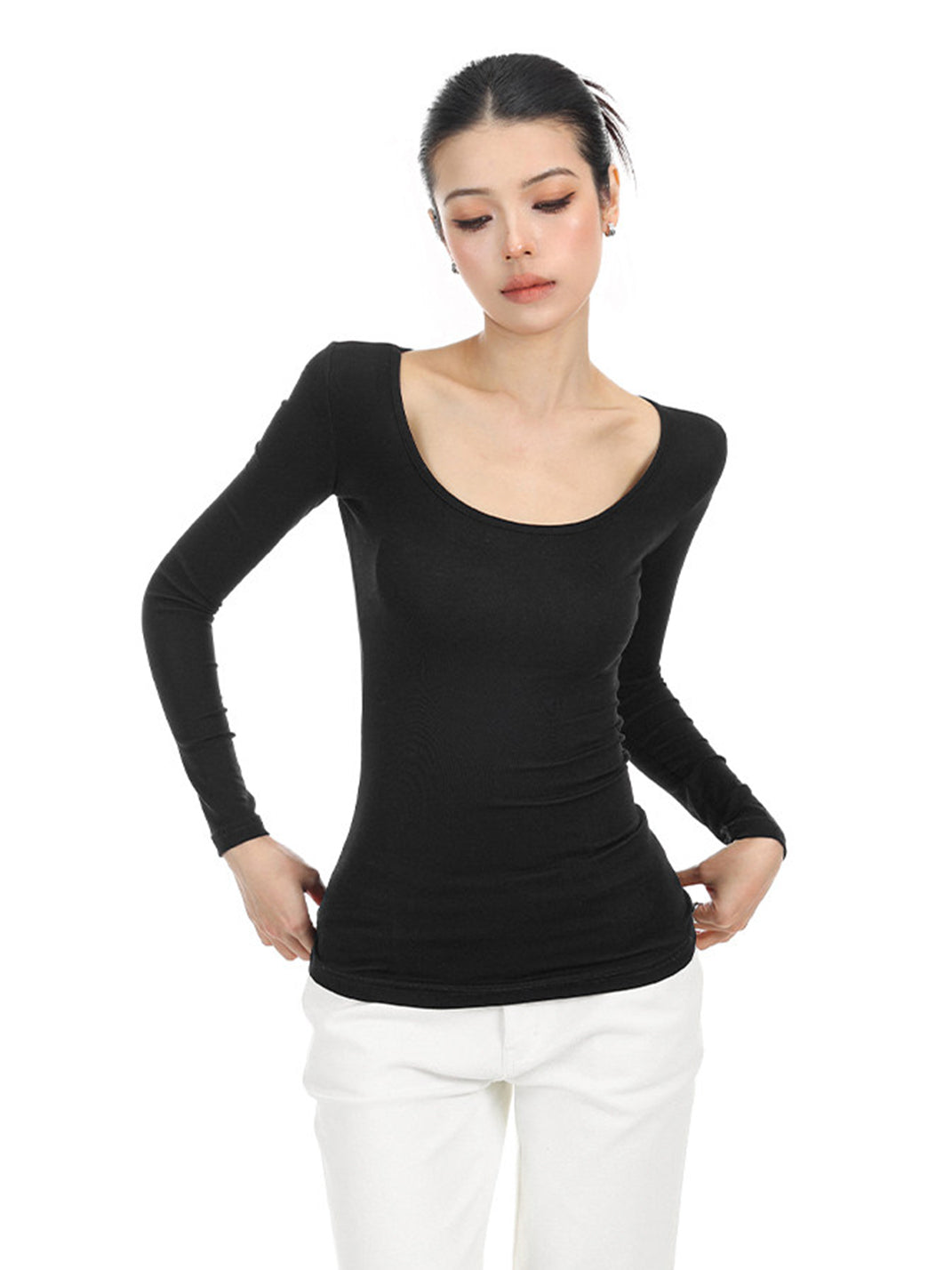 BIGGOLD Graphic Back Lace Cross T-Shirt - view 12