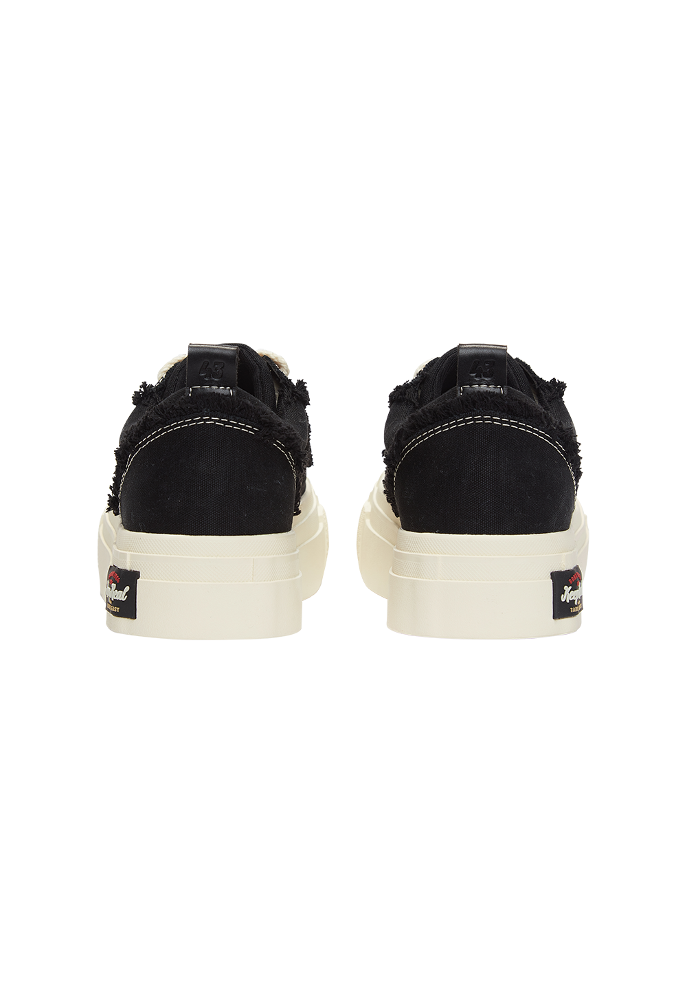 KAALIXTO Star Canvas Sneakers - Black - view 13