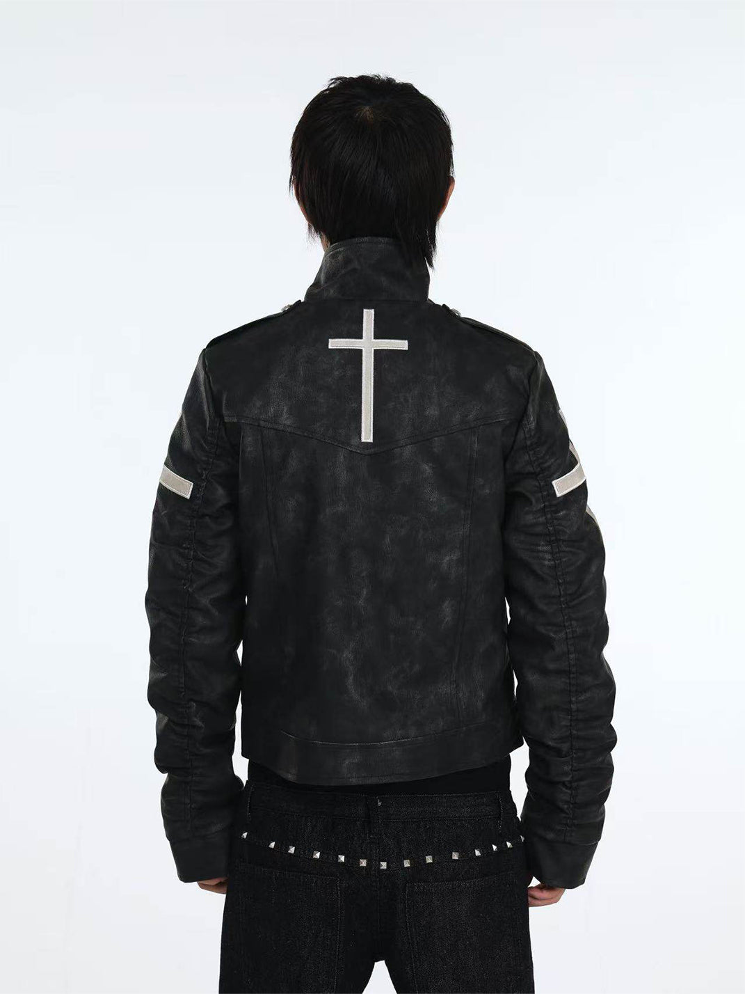 DETW Heavyweight Winter Cross-Shaped Button Jacket - view 15