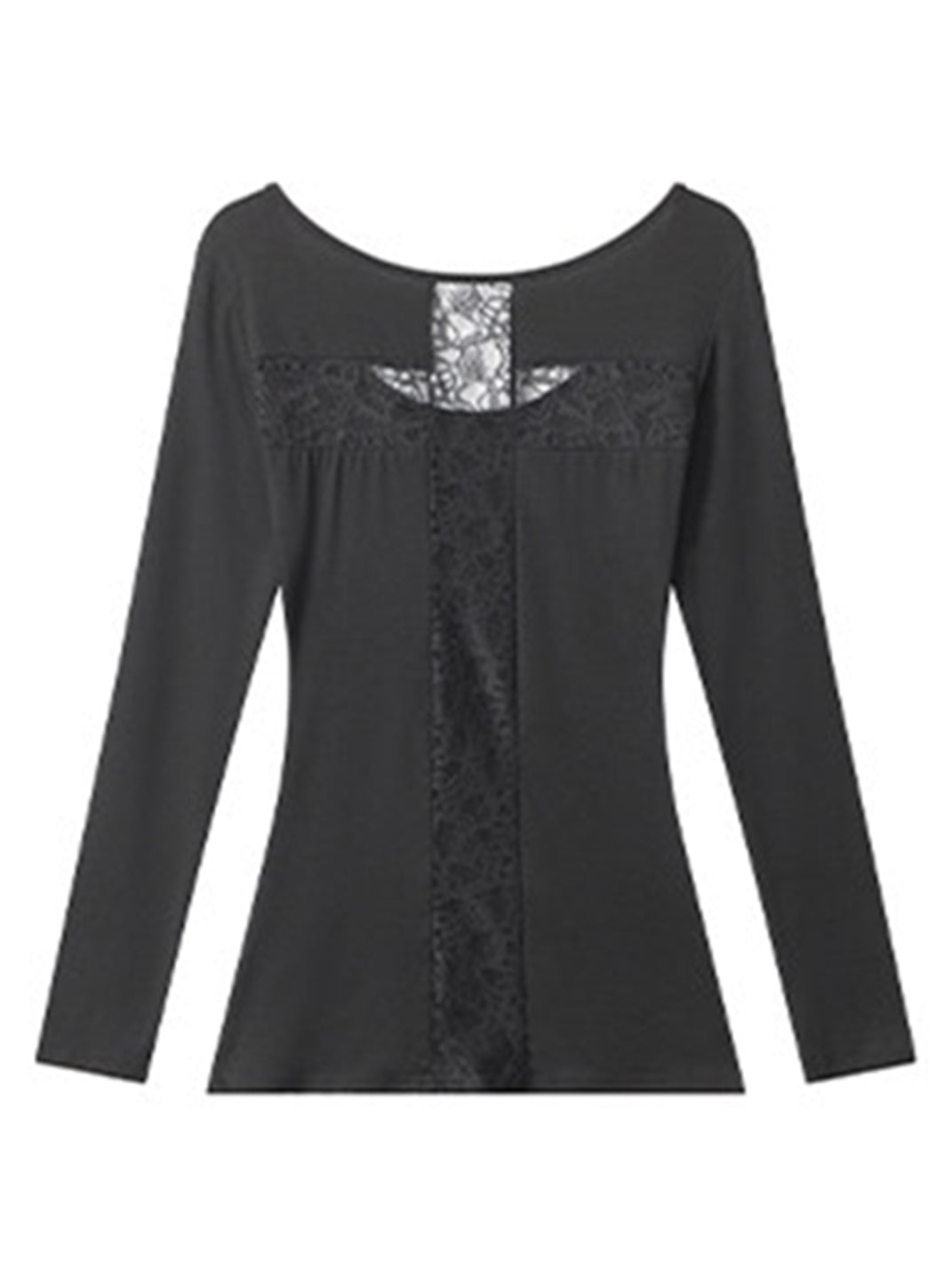BIGGOLD Graphic Back Lace Cross T-Shirt - view 17