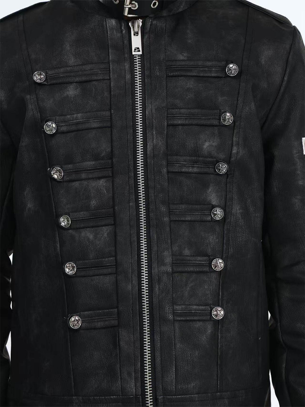 DETW Heavyweight Winter Cross-Shaped Button Jacket - view 19