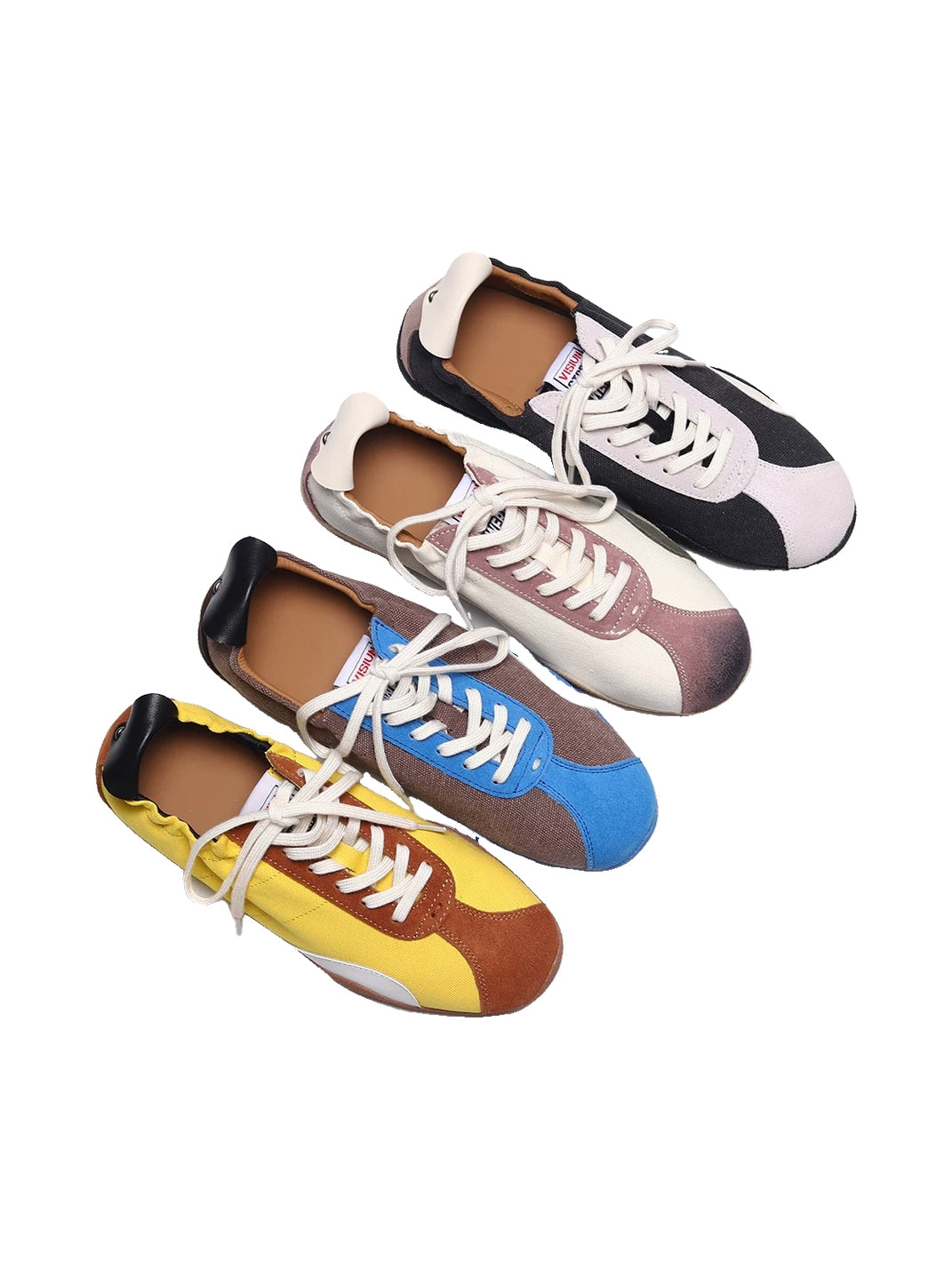 SELVMAKE Colorblock Ballet-Inspired Trainer Shoes - view 20