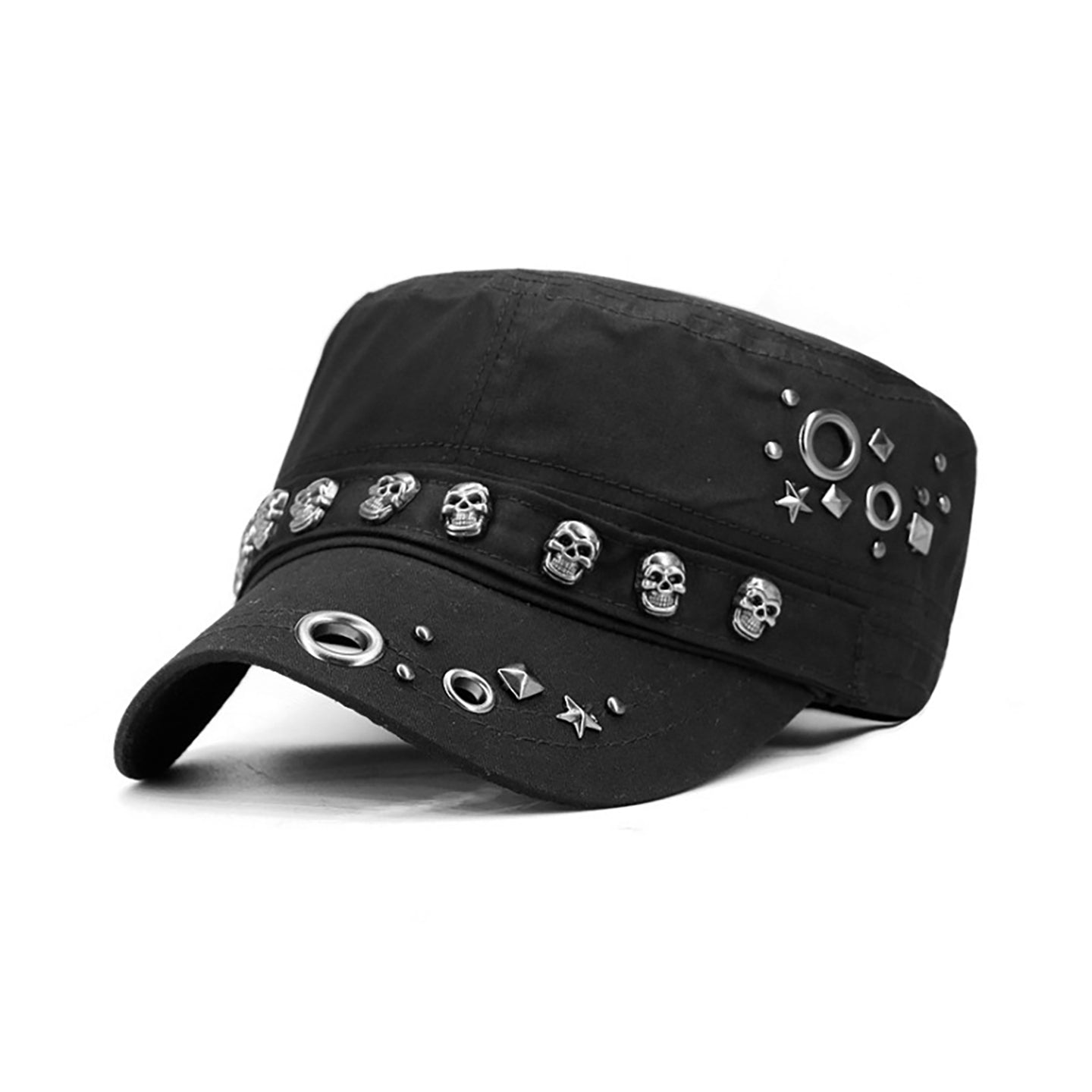 Subculture Y2K Skull Studded Dad Hat
