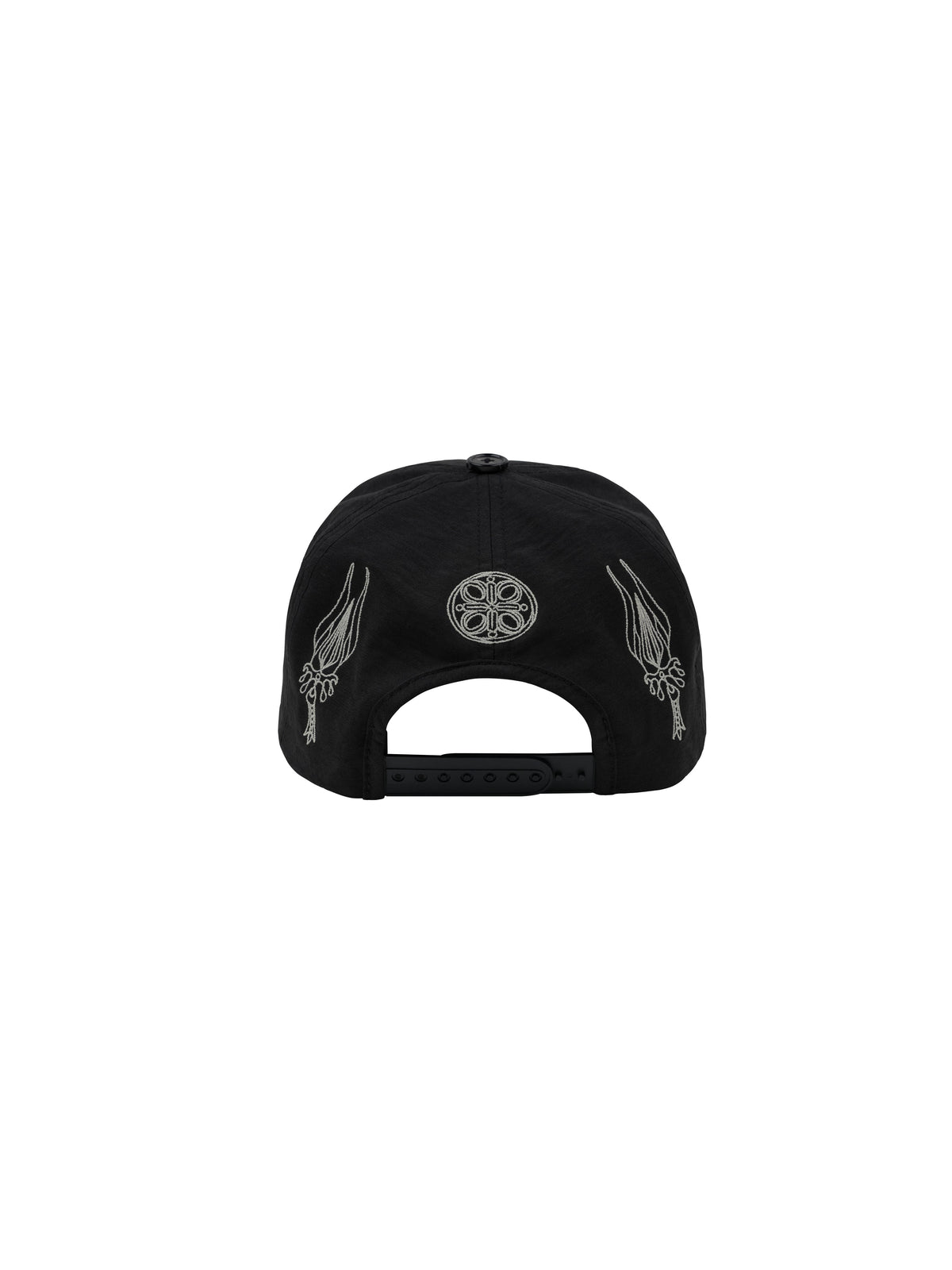 LANCER HOLYLANCE Broken Eagle Embroidered Baseball Cap - Black back