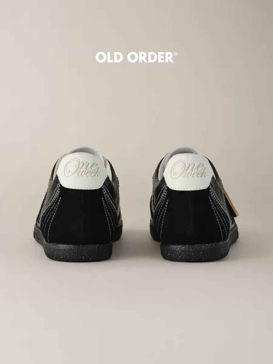 OLDORDER Turbine Lite "Ebony Sage" Sneakers - Women's Low-Profile Retro GAT Shoes