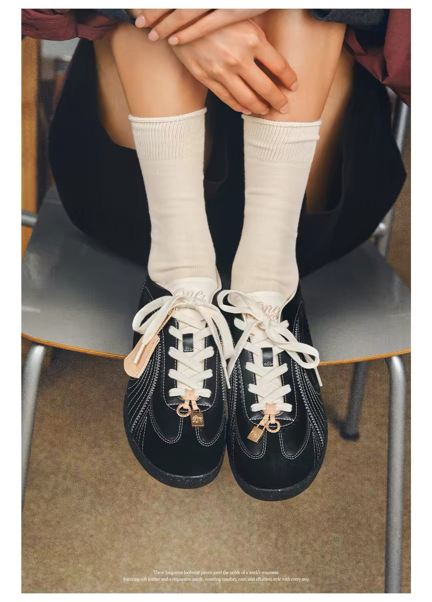OLDORDER Turbine Lite "Ebony Sage" Sneakers - Women's Low-Profile Retro GAT Shoes