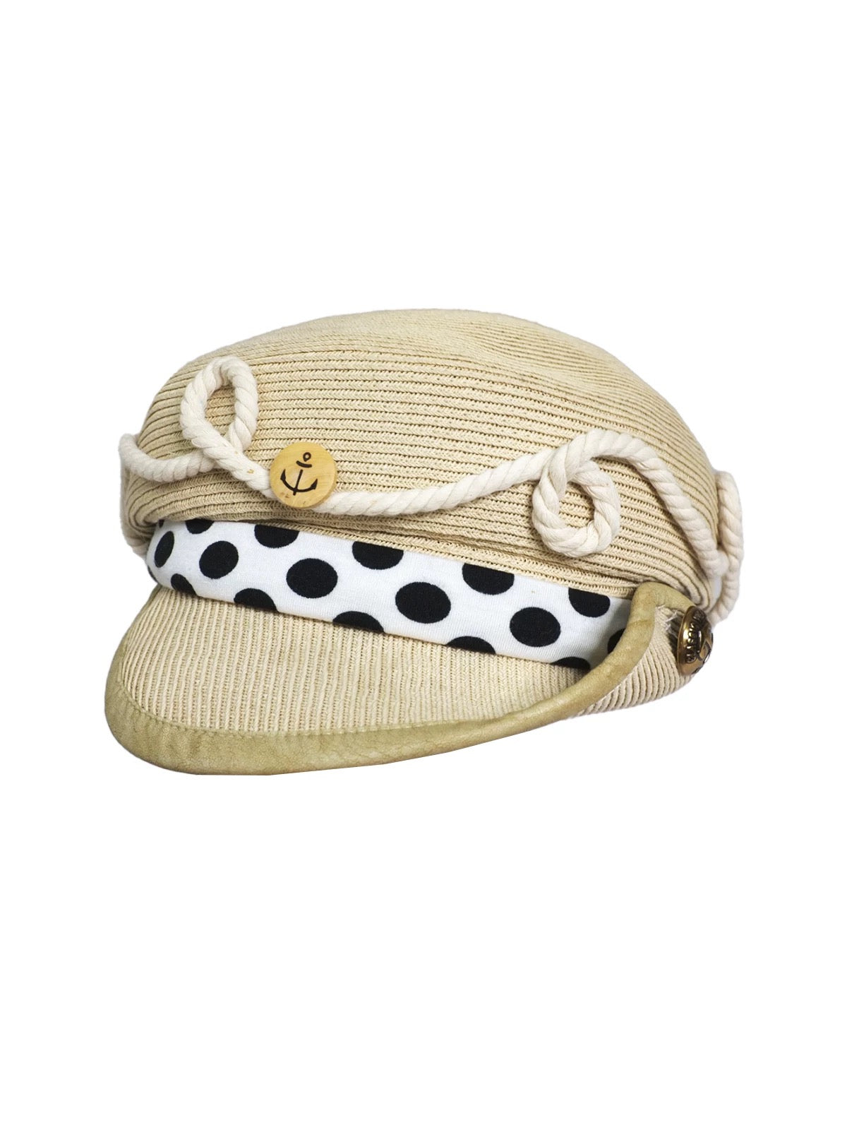 Doechii Inspired Polka Dot Straw Hat