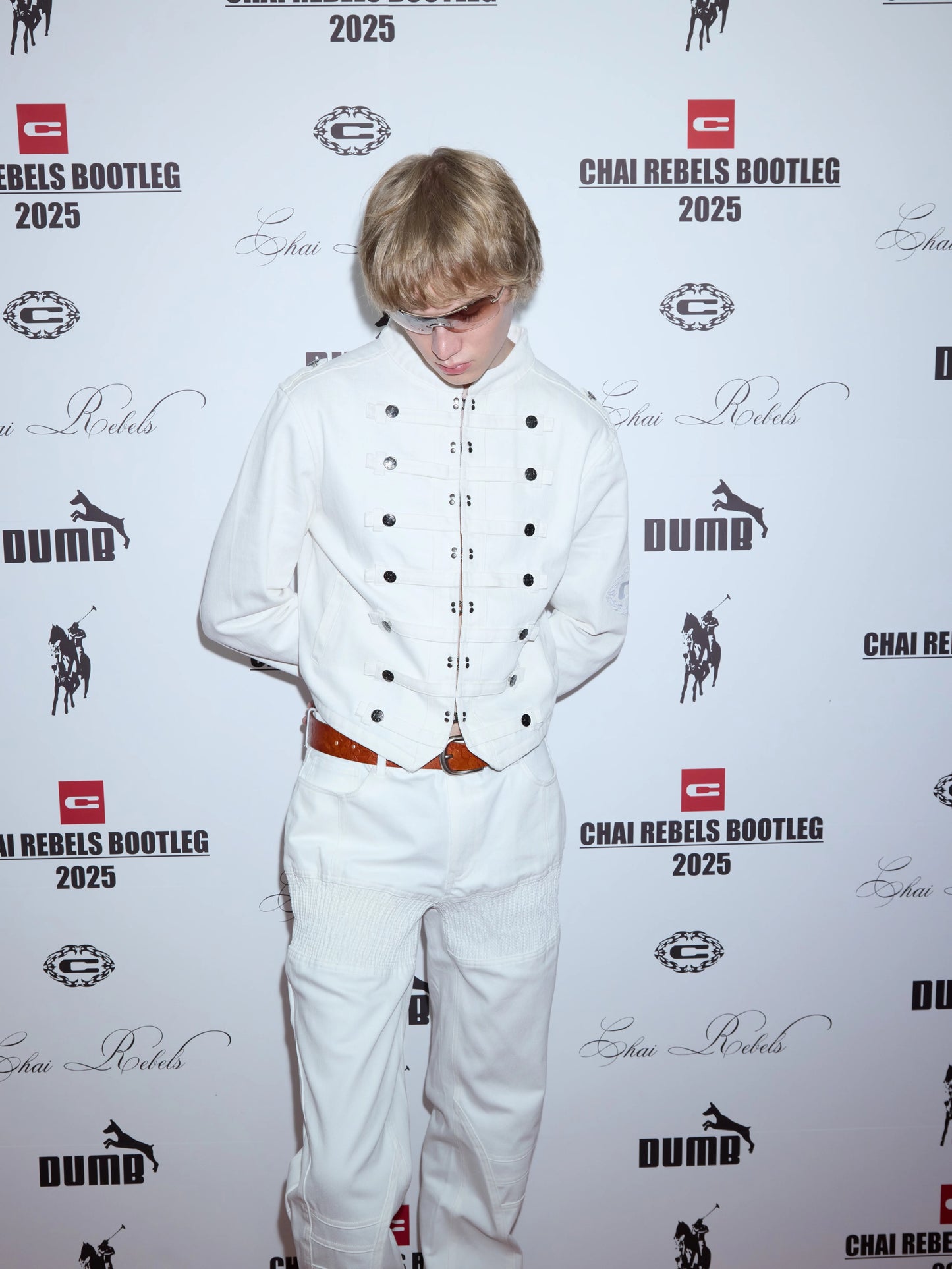 Royal Placket Cropped Cotton Jacket