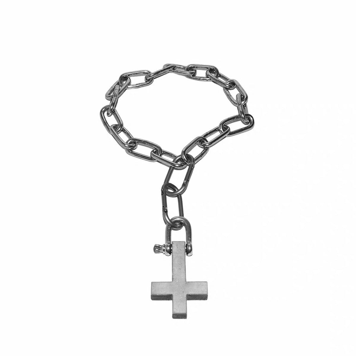 Ashsurge Original Design Gothic Cross Necklace - white background